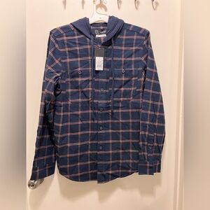 Reseller Bundle 6 NWT Men’s Original Use Hooded Flannel Shirts Size S